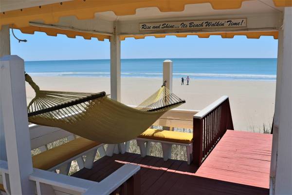 Oceanfront Rentals Oceanfront hammock view