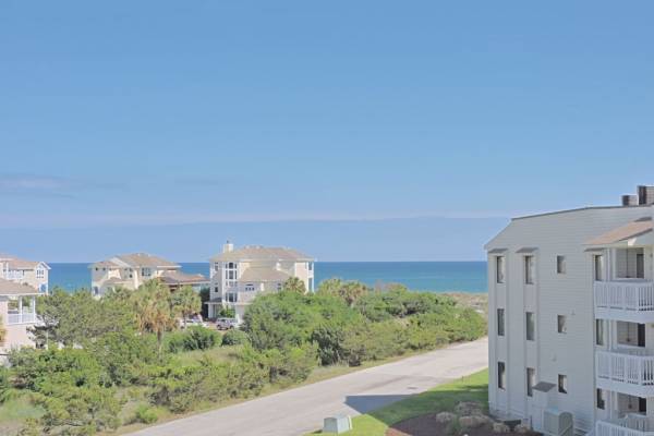 Oceanside Rentals in Emerald Isle View from an oceanside home in Emerald Isle