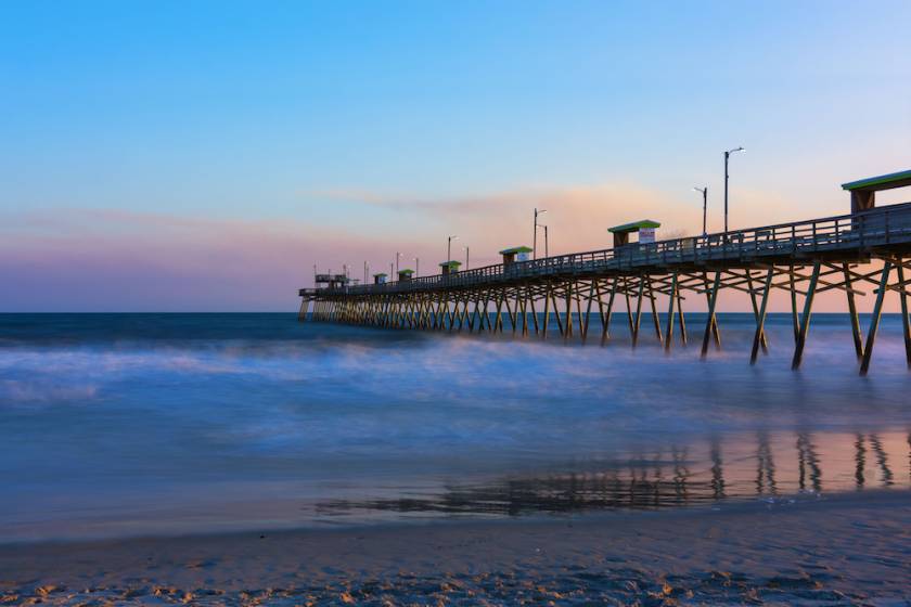 bogue inlet fishing pier emerald isle nc