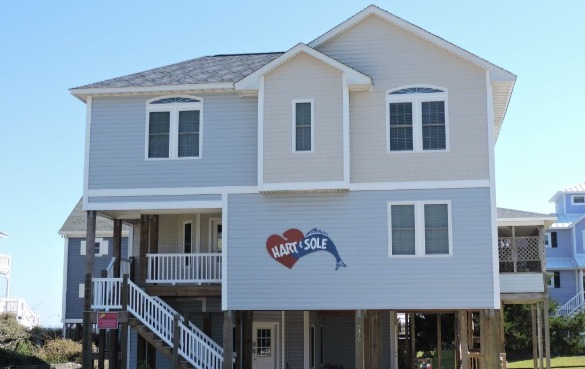 Oceanfront pet-friendly Emerald Isle Vacation Rental: Hart and Sole | Sun-Surf Realty
