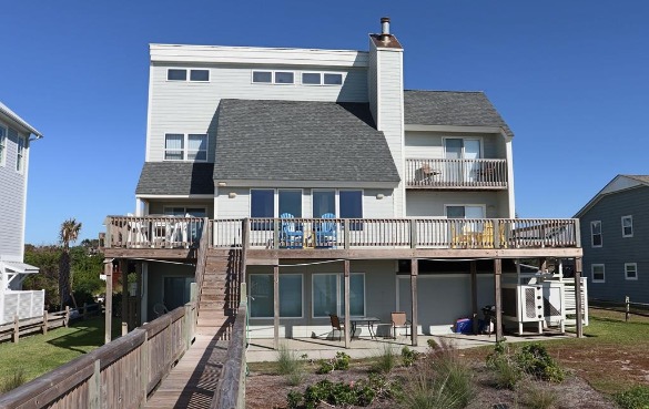 Oceanfront pet-friendly Emerald Isle Vacation Rental: Sunny Disposition | Sun-Surf Realty