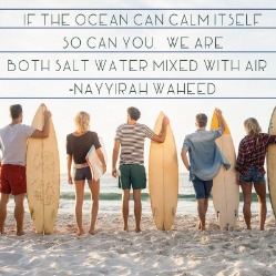 If the ocean can calm itself so can you | Sun-Surf Realty Emerald Isle Vacation Rentals
