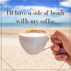 I'll have a side of beach with my coffee | Sun-Surf Realty Emerald Isle Vacation Rentals