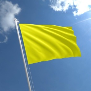 Yellow beach warning flag  | Sun-Surf Emerald Isle Rentals