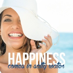 Happiness comes is salty water  | Sun-Surf Realty Emerald Isle Vacation Rentals