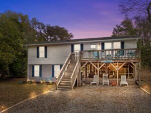 An Emerald Isle vacation rental to stay at on a fall vacation in North Carolina.
